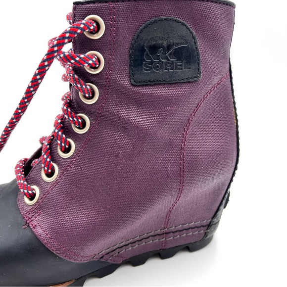 Sorel 1964 Premium Wedge Boot Purple Dahlia Size 8.5 - Picture 7 of 14